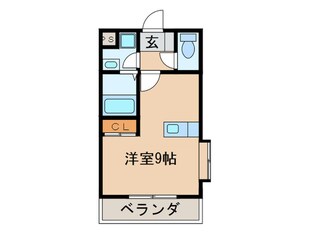 柿の木坂の物件間取画像